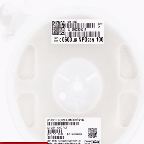 Tụ điện Guoju 0603 10PF / 12P / 15P / 18P / 20P / 22P / 30P / 33P / 36P / 47P 5% NPO