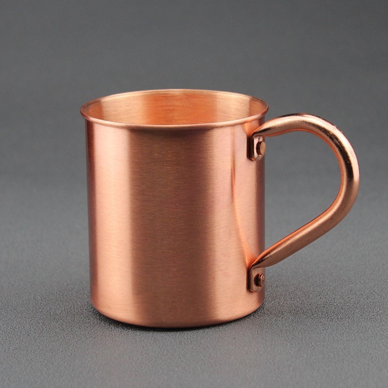 Moscow Mule Cup Đồng Cốc Cocktail Moscow Mule Cup Đồng Nguyên Chất Tay Cầm Cocktail Cốc Thủy Tinh