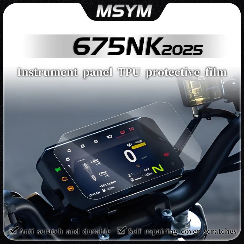Cụm Xe Máy Chống Trầy Xước Phim Bảng Điều Khiển Bảo Vệ Màn Hình Cho CFMOTO 675NK 675 NK CF675NK NK 6