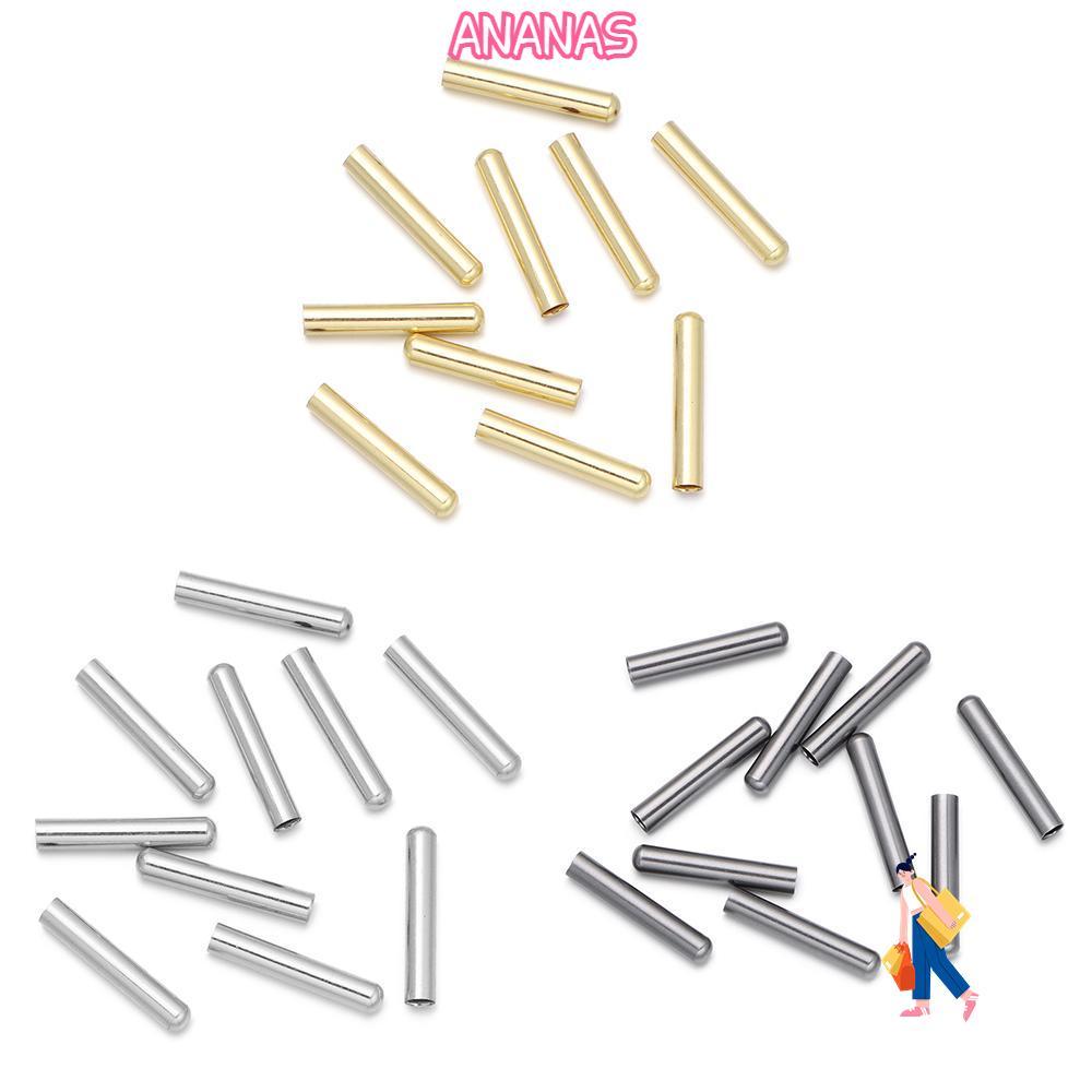ANANAS Giày Phụ Kiện Nữ Dây Giày Đạn Aglets Unsex Đầu Thay Thế