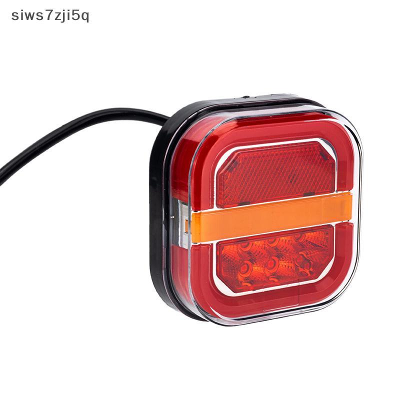 Szvn 2pcs 4inch dẫn đèn đuôi 12V 24V phía sau phanh tín hiệu lần lượt cho Trailer xe buýt Pickup.