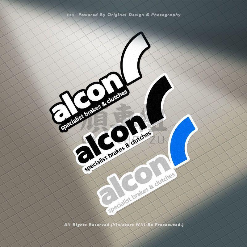 Alcon stickers, JDM racing brake caliper reflective stickers