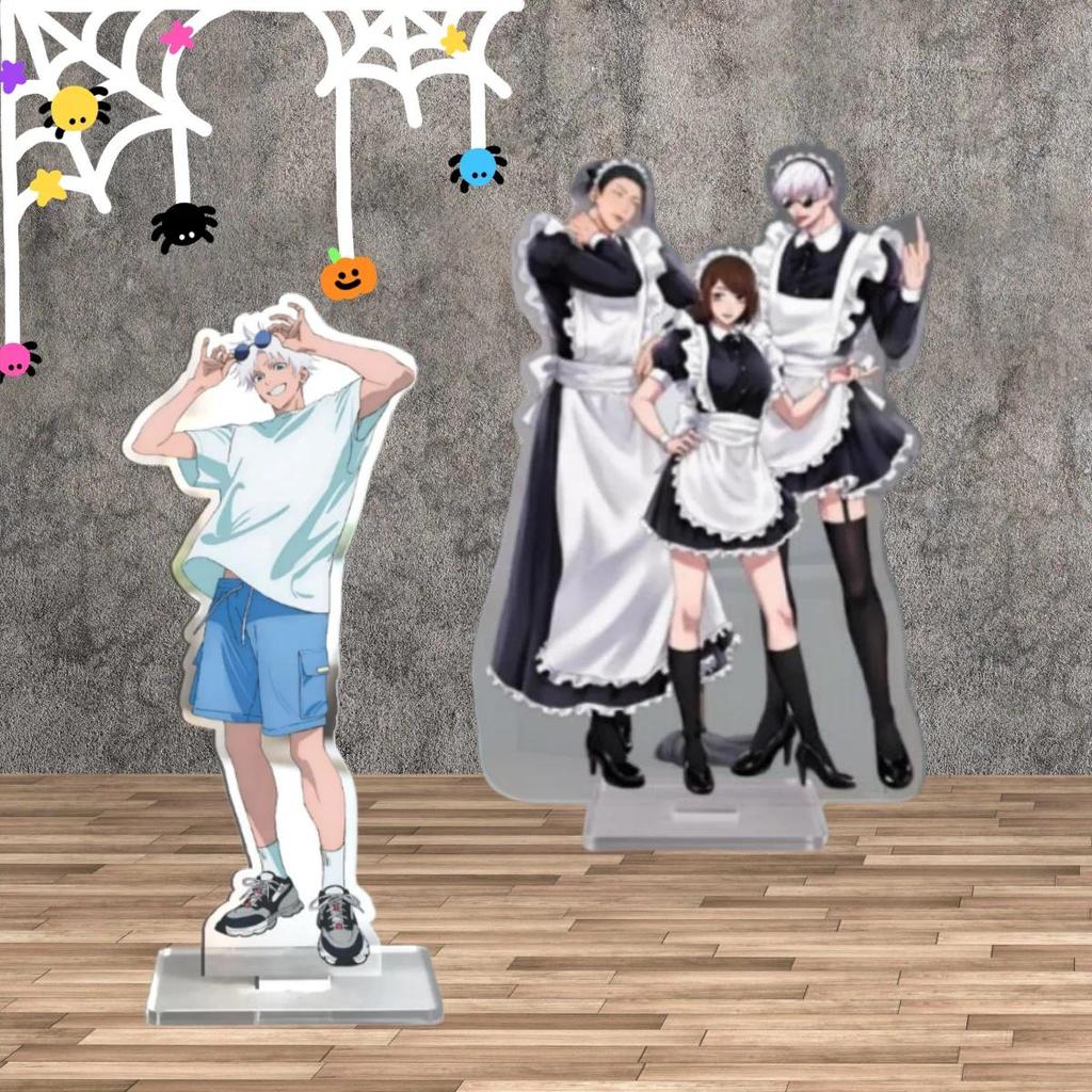 Standee acrylic for Jjk Shoko Ieiri Satoru Gojo Suguru Geto anime Character Peripheral Desktop  mô h