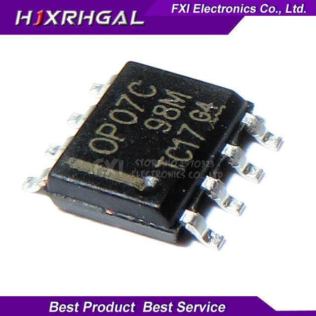 10 chiếc OP07CDR SOP8 OP07C SOP OP07 SMD Bộ khuếch đại hoạt động chung Mới nguyên bản