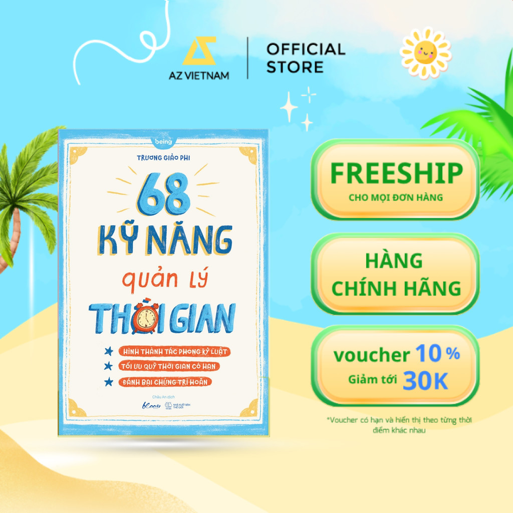 Sách - 68 Kỹ Năng Quản Lý Thời Gian