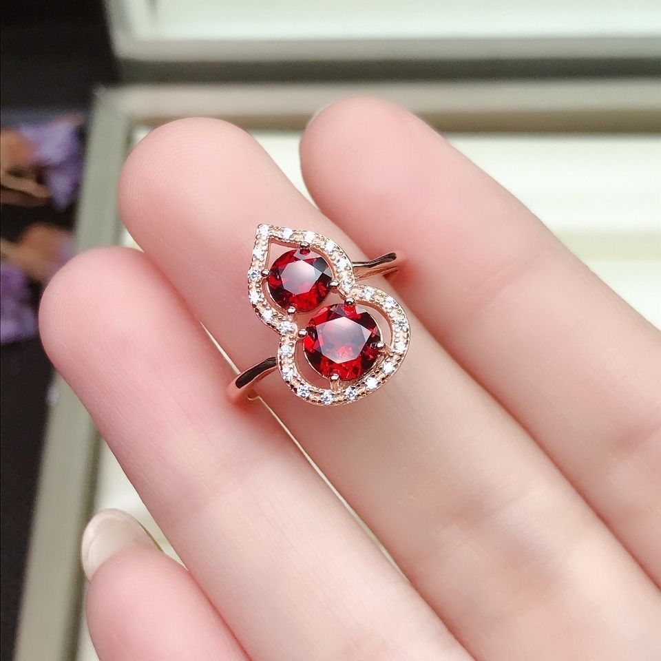 Đồng Mạ Đồng Đỏ Nhẫn Thực Tế Sống Điều Chỉnh Nhẫn Nữ Nhật Bản Món Quà Tinh Tế Cao Cấp Nhẫn Nữ Phong 