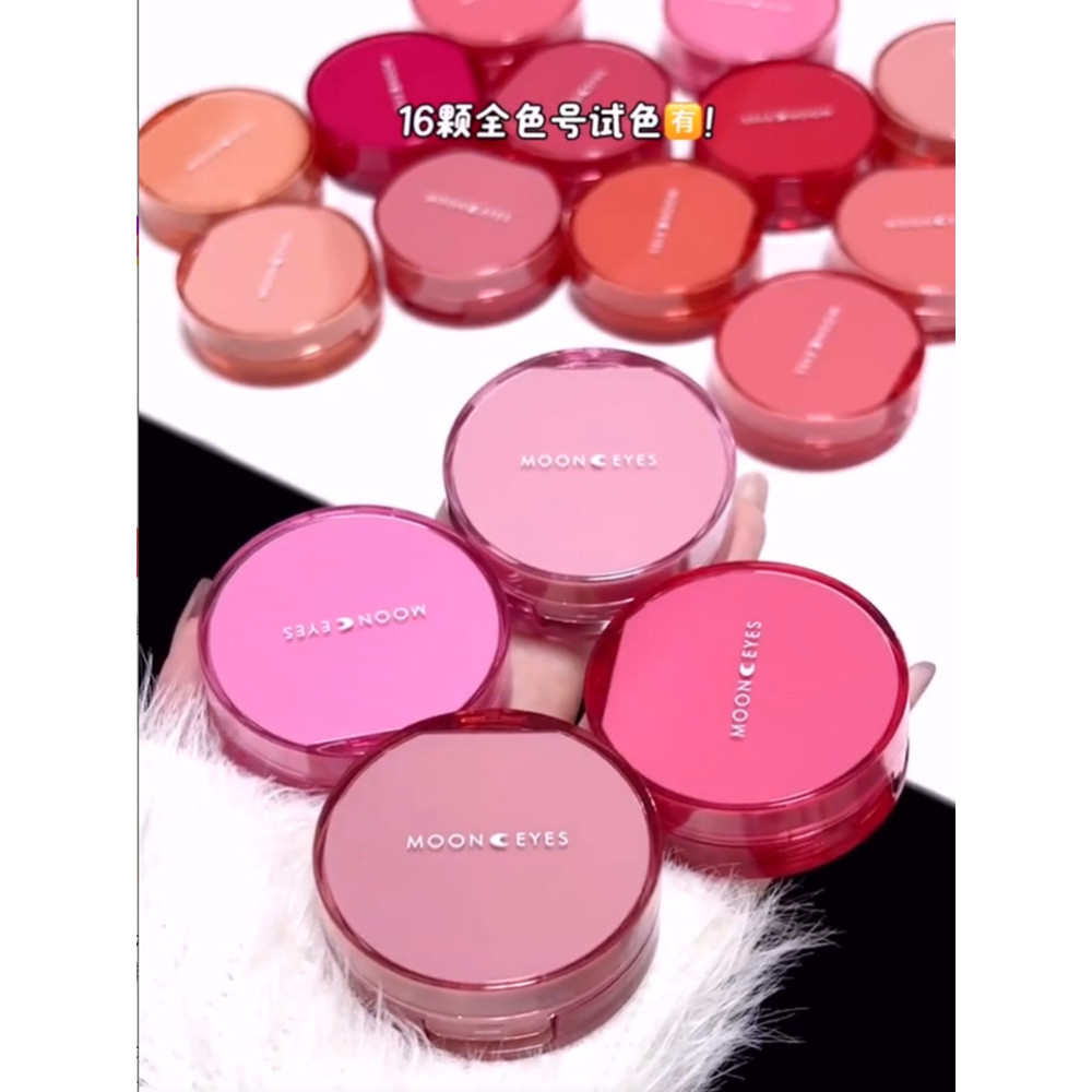 Mooneyes Mooneyes Moon Eye Cushion Blush Light Sense Hàn Quốc Blush Dưỡng ẩm Bầu không khí tự nhiên 