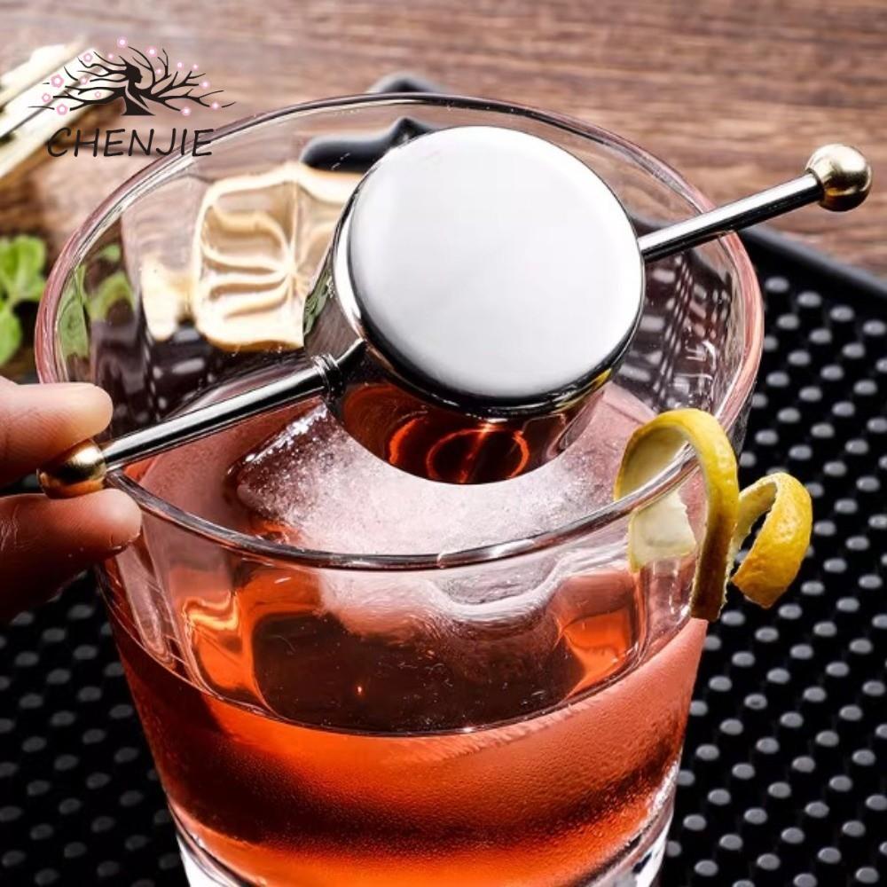 CHENJIE Cocktail Jigger, Cốc đo thanh dài 30ml, Thiết kế hạt đôi nhất quán bằng thép không gỉ Dụng c