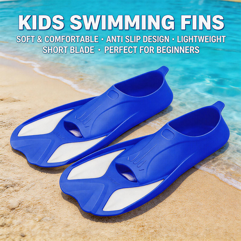 Chan Vit Boi Tre Em Mem Chong Tron Fin Lan Ngan Tap Boi Snorkeling Cho Be Moi Hoc Nhe De Di Chuyen