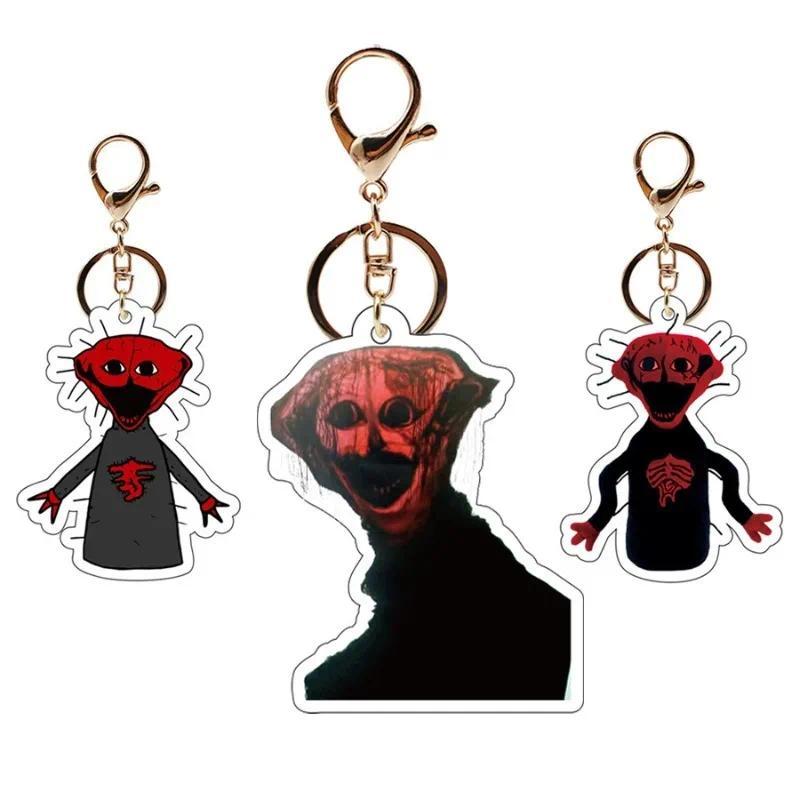 Hoạt hình The Boiled One Game Peripheral Plush Toy Mặt treo Móc khóa Friends  Key Chain Túi Charms S