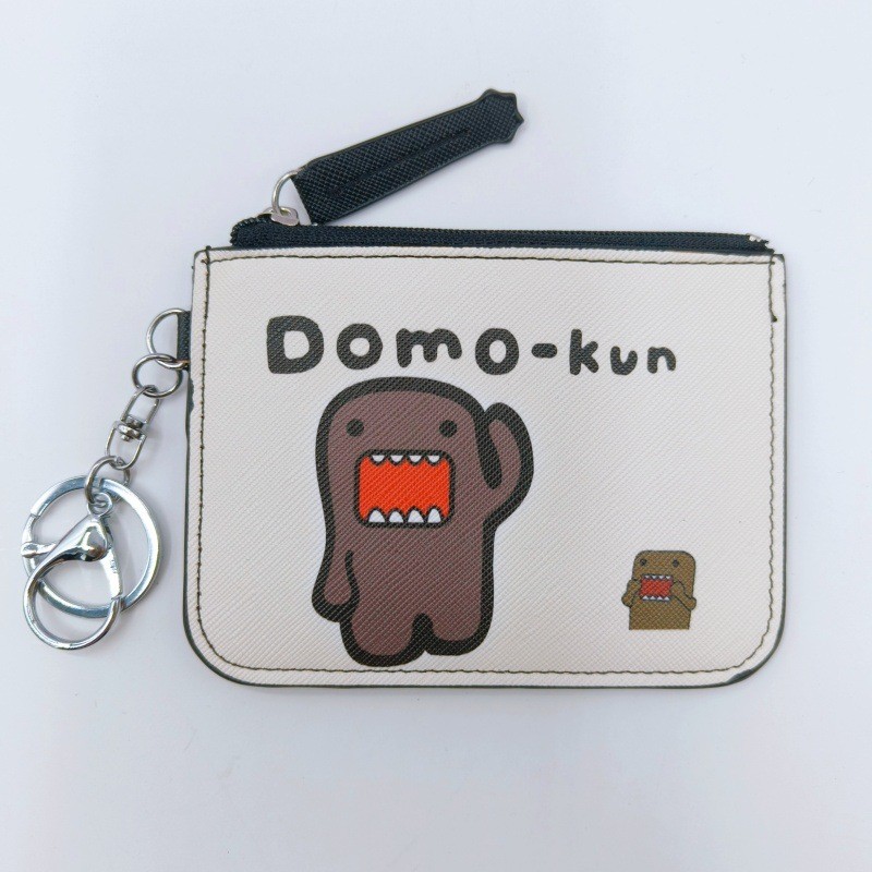Domokun Ví Đựng Tiền Xu Ezlink Thẻ Holoder Hoạt Hình Da PU Đựng Thẻ Ví Đựng Tiền Xu Có Móc Khóa Túi 