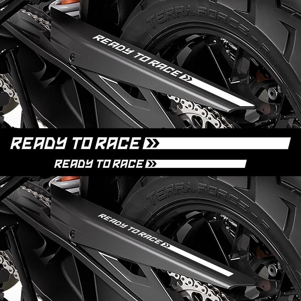 KTM stickers, DUKE390, DUKE690, DUKE790 motorcycle chain case decoration stickers