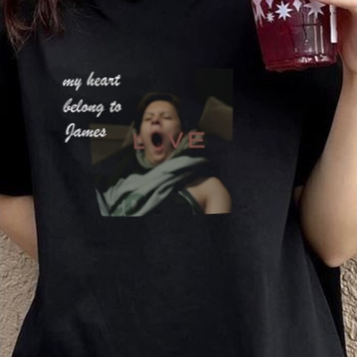 |In Áo Theo Yêu Cầu| Áo Phông T Shirt Nam Nữ Custom Hình In RinK Tee - James Ngáp (Custom text)