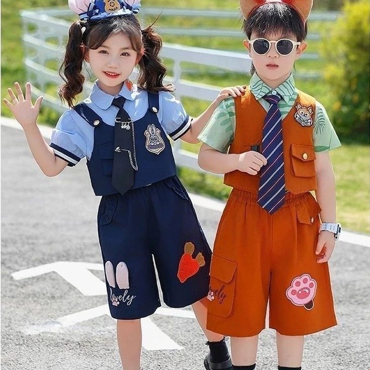 Ngày Trẻ Em Ngày Trẻ Em Nicole Fox Nick Cùng Phong Cách Quần Áo Trẻ Em Bé Trai Crazy Animal City cos