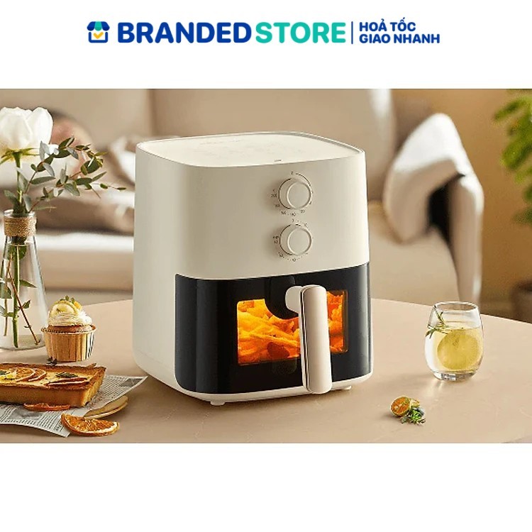 Nồi chiên không dầu Bear QZG-J15M1, Dung tích 5 lít, Công suất 1500W