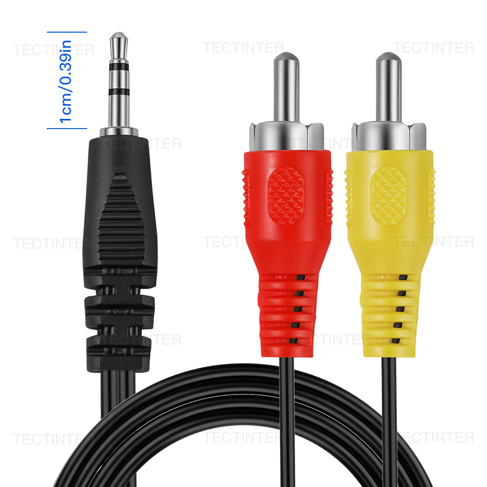 Cáp Video Âm Thanh 3M Tổng Hợp 3 RCA Đồng Cho SF2000 / GB300 / / FC Cầm Tay Chơi Game Dây Cáp AV Cho