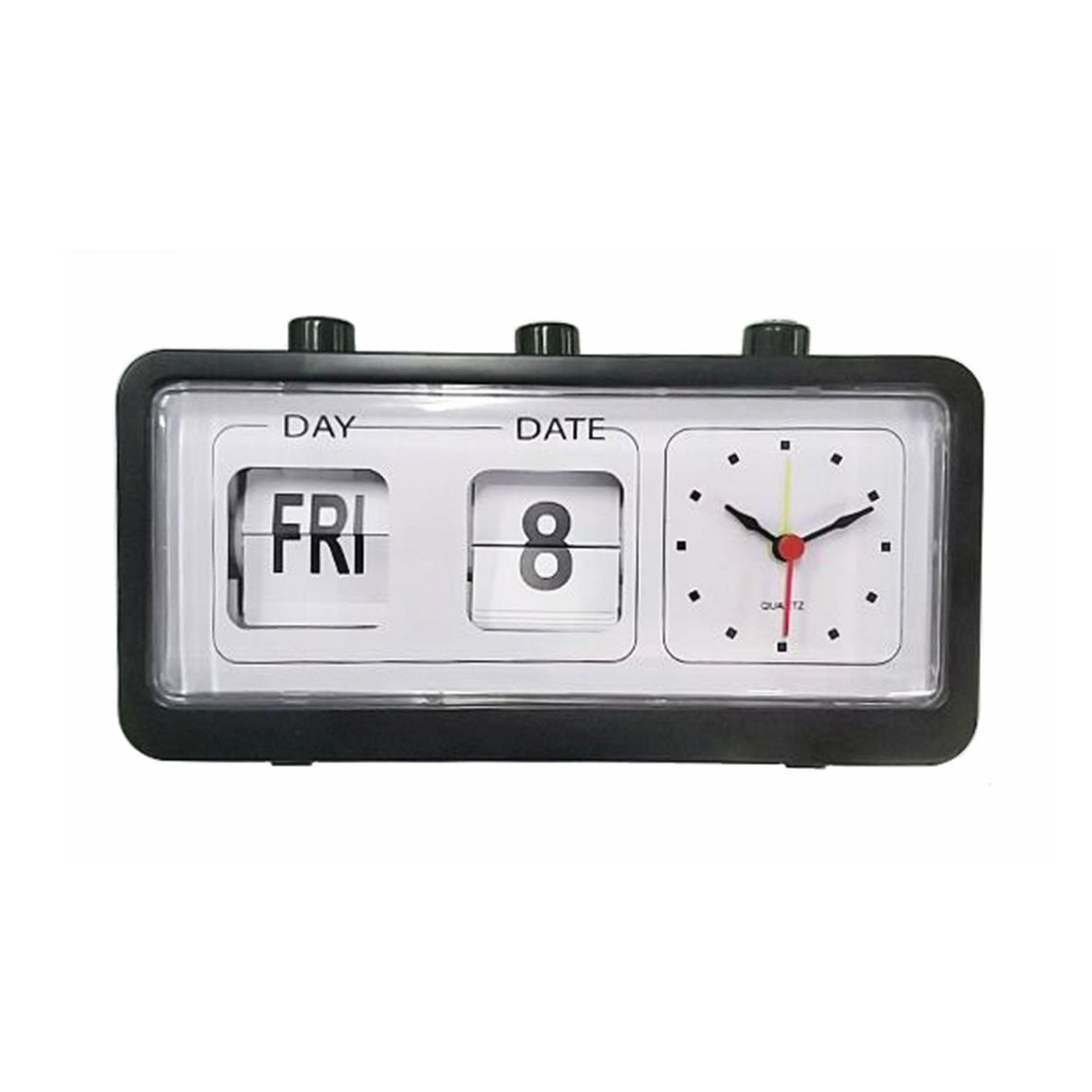 Popular~Clock, alarm clock, flip calendar clock, manual calendar clock, flip calendar accessories, w