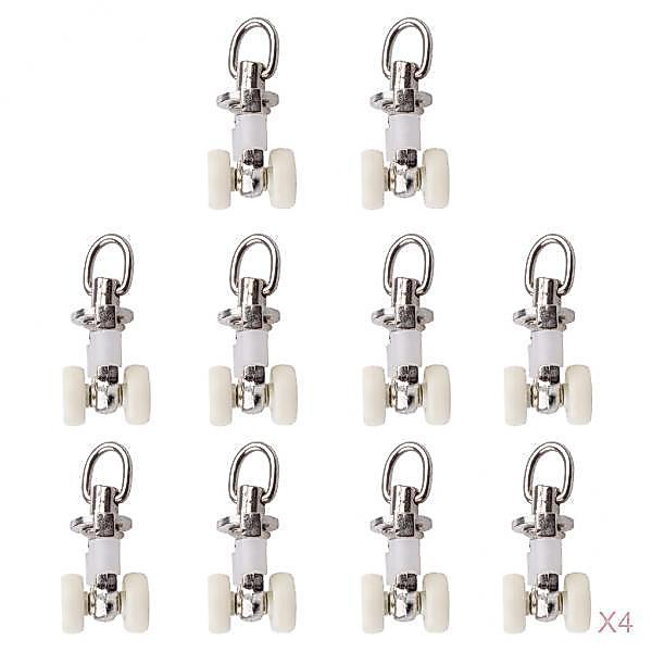 Theo dõi Glider Trượt Móc Treo Glider Runner Trần Glider 26mm 40 chiếc 40 chiếc 2.6cm