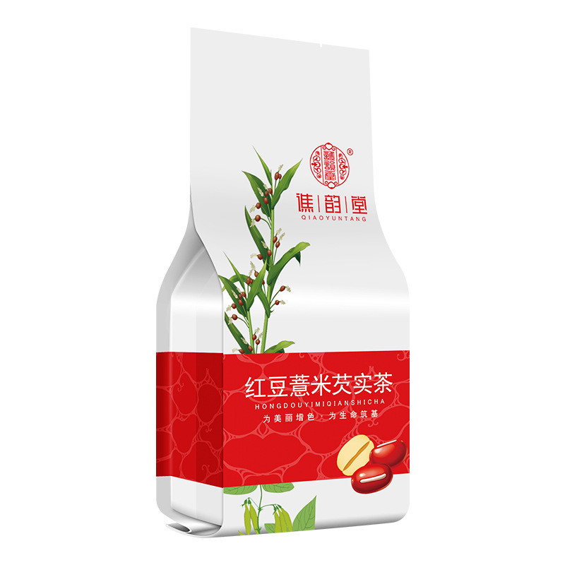 [Hàng có sẵn] Qiaoyuntang Red Bean Barley Gorgon Tea Tea Tea Herbal Red Bean Barley WJG