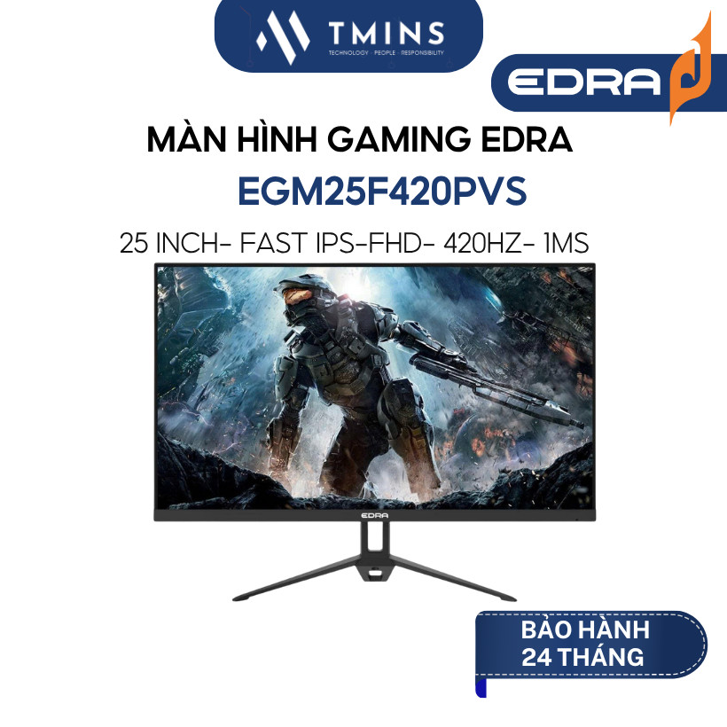 Màn hình Gaming EDRA EGM25F420PVS (25 inch/ FullHD/ FAST IPS/ 1ms/ 420hz) - Hàng chính hãng