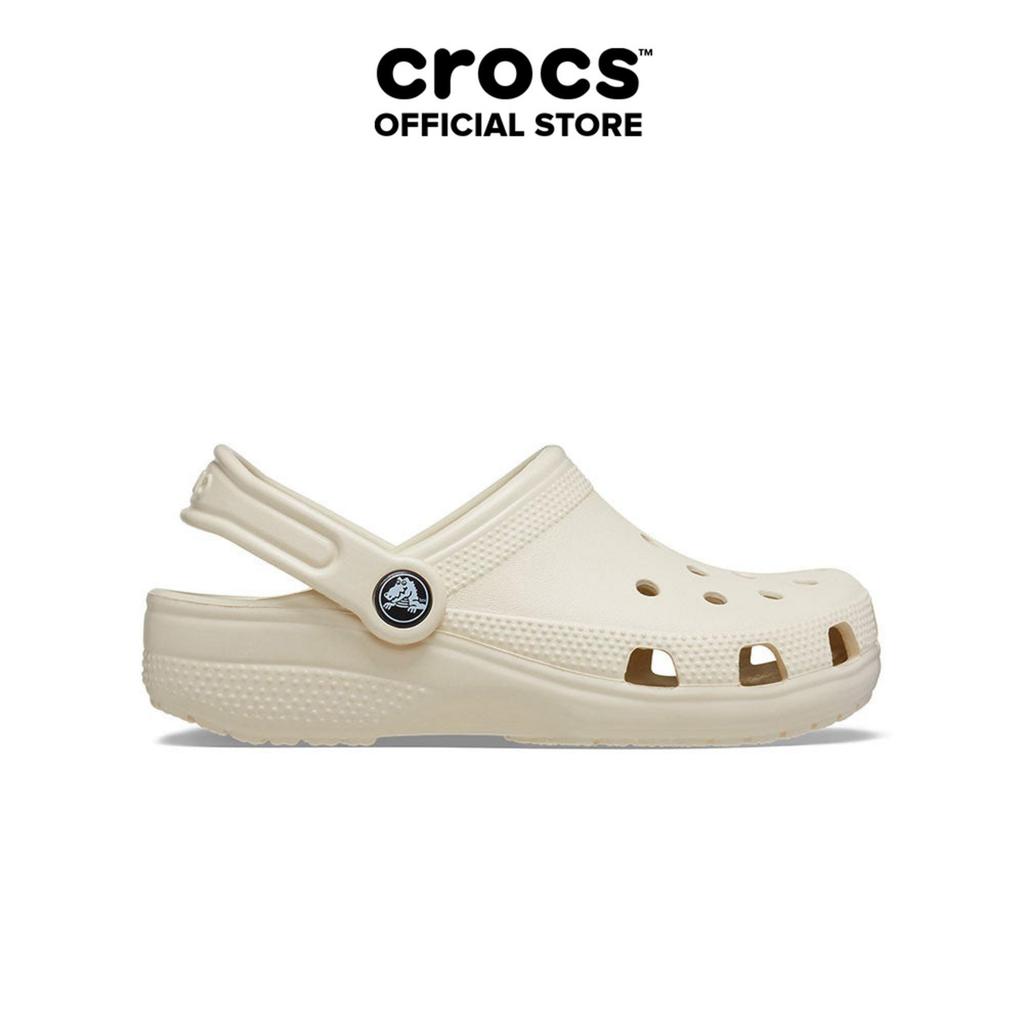 Giày Clog Trẻ Em Crocs Toddler Classic - Bone - 206990-2Y2