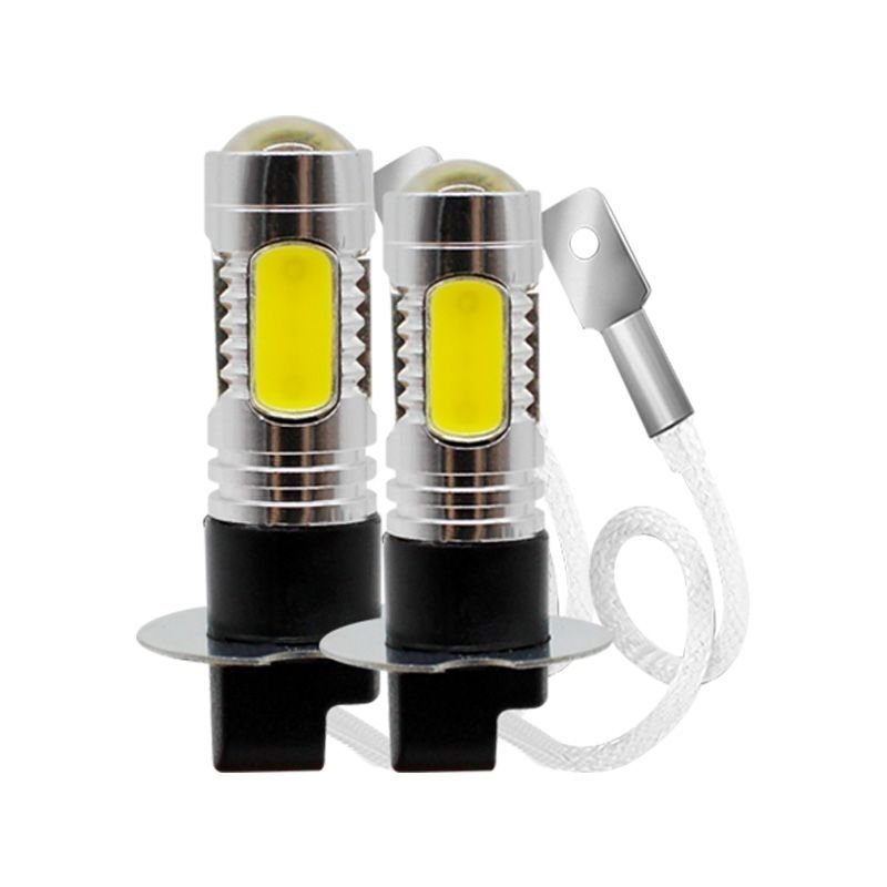 Bóng đèn LED gầm ô tô H3 100W ánh sáng trắng siêu sáng 24V bền bỉ chất lượng