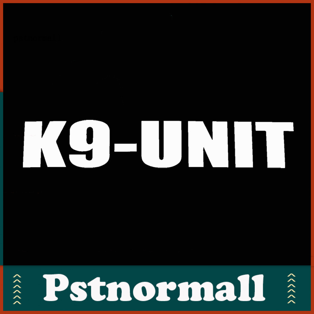 K9-Unit Xe Kiểu Dáng Thân Xe Cửa Sổ Phản Quang Đề Can Dán Trang Trí