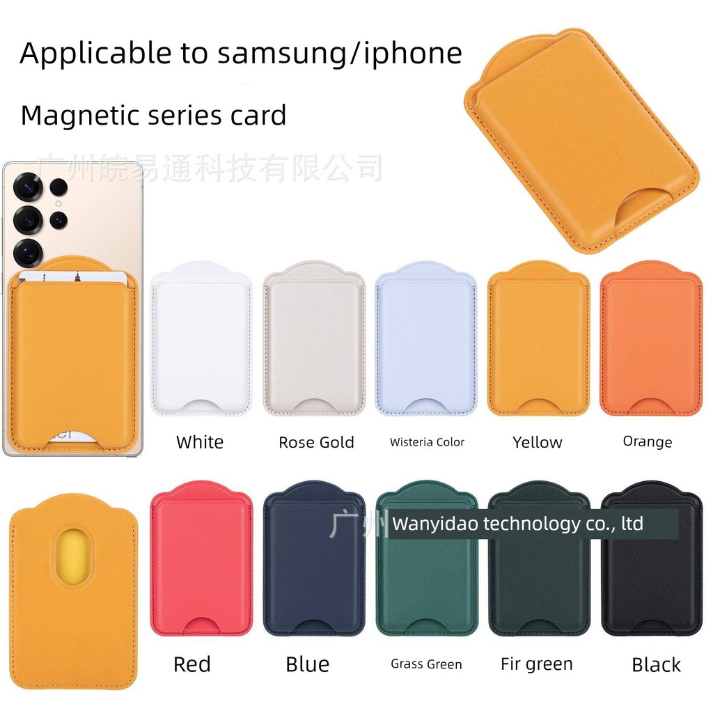 magsafe wallet ví magsafe iphone Thích Hợp Cho Samsung S25 Series MagSafe Ví Apple Từ Tính Đựng Thẻ 