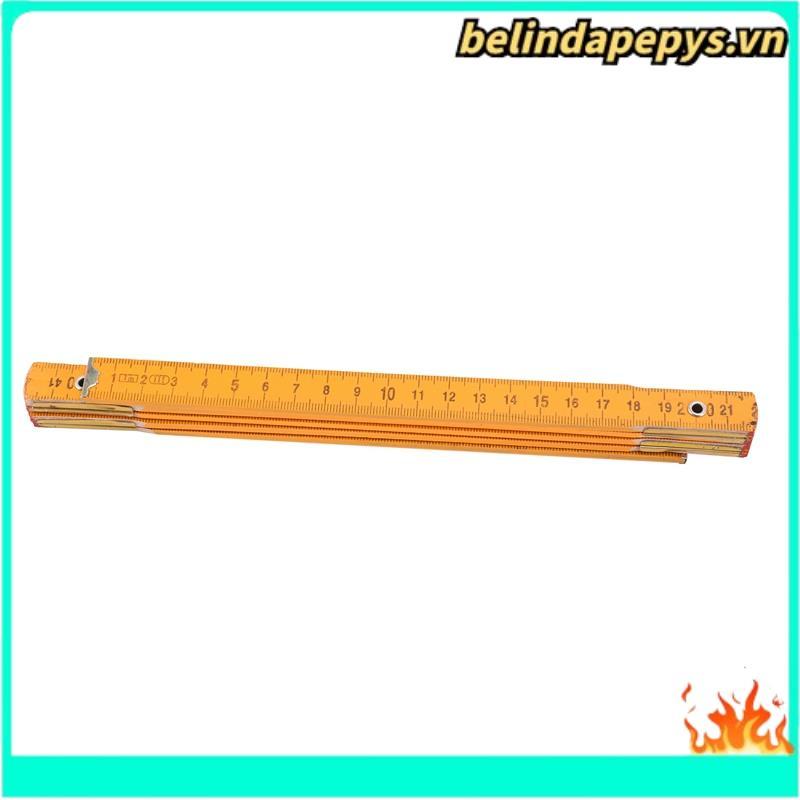 Thước gấp gỗ thợ mộc cầm tay 100cm / 39inch