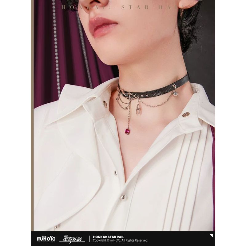Honkai: Star Rail / Kafka / [Thu gọn: Đường sắt ngôi sao] Vòng cổ choker Series chủ đề của Kafka / d