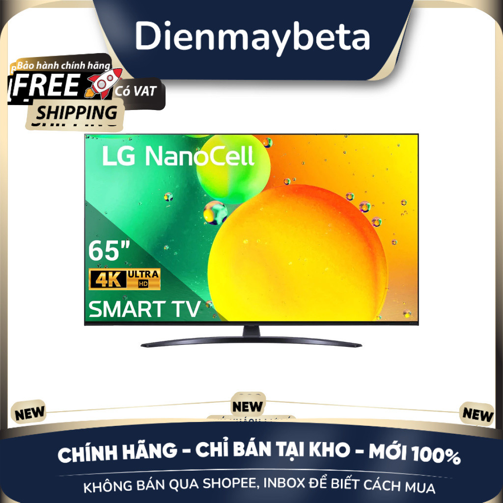 [KHÔNG BÁN QUA SHOPEE] LG Smart Tivi 4K 49 inch 49NANO86TNA NanoCell HDR ThinQ AI