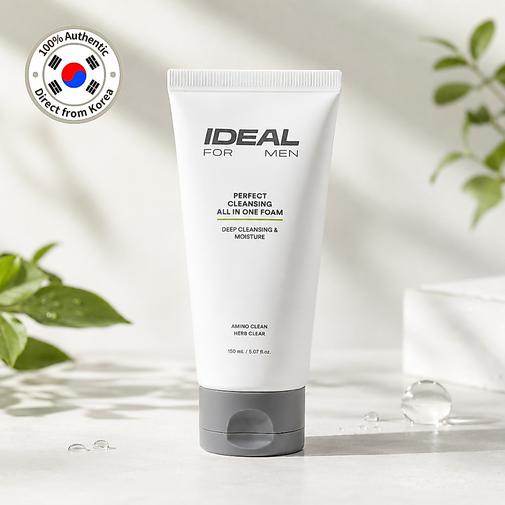 [IDEAL FOR MEN] Perfect Cleaning All-in-One Foam (150ml) / Làm sạch sâu & ẩm