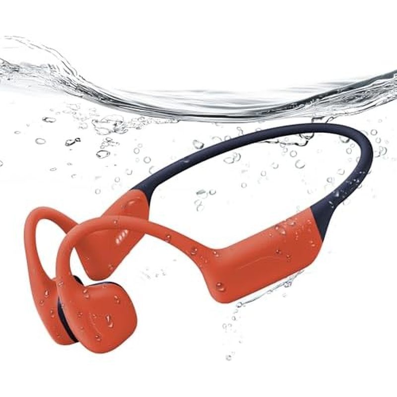 Chất lỏng 6.0&Thẻ dưới nước bằng silicon chống nước MP3 IP68, tai nghe mở, có tai nghe, Bluetooth bơ