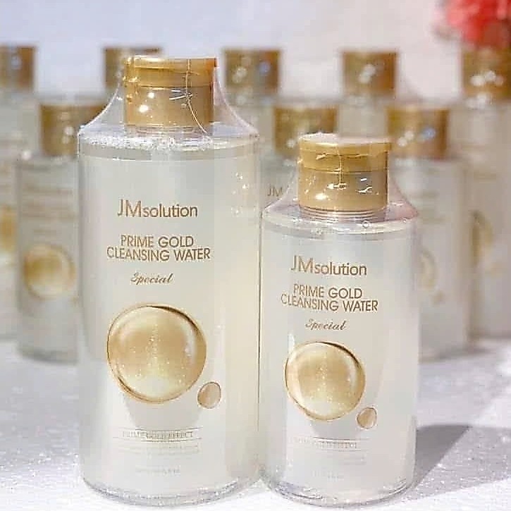 Nước Tẩy Trang JM Solution Prime Gold Cleansing Water