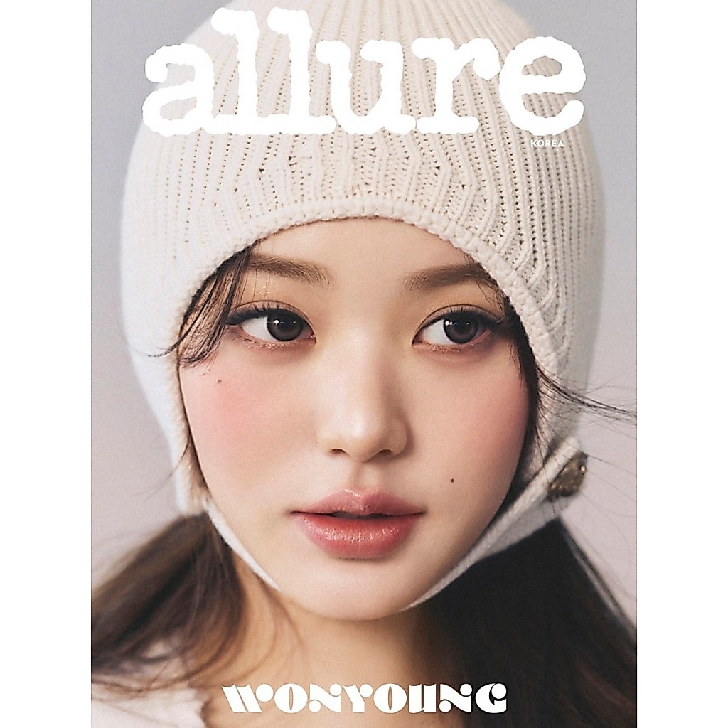 [Chính thức] Allure Korea Feb 2026 Issue Cover Jang Wonyoung IVE (Loại E)