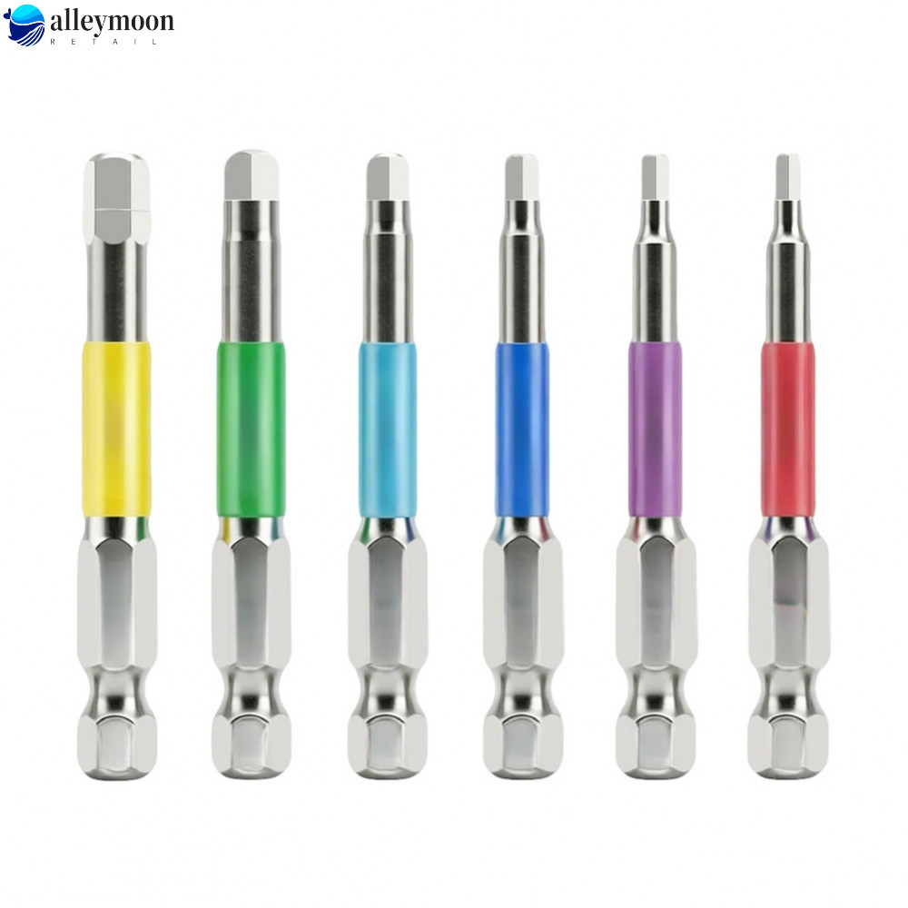 Hex Bit 1 / 4 Độ cứng đặc biệt 62HRC Đầu từ tính mạnh Chống mài mòn