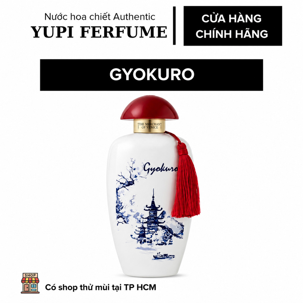 Nước Hoa Chiết Gyokuro Unisex 2ml 5ml 10ml - Hương Trà Xanh Tươi Mát Thanh Lịch Lưu Hương Lâu