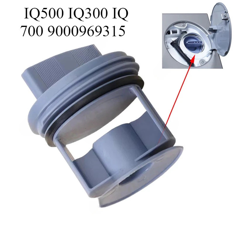 FW IQ500 IQ300 IQ700 9000969315 Vỏ lọc bơm thoát nước giặt cho máy giặt trống Siemens Bosch