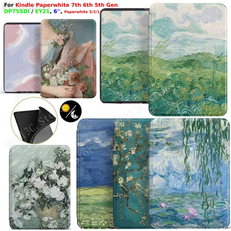 Dành Cho Kindle Paperwhite 7th 6th 5th Gen Case 6 '' DP75SDI EY21 Paperwhite 5 4 3 2 1 KPW5 (M2L3EK 