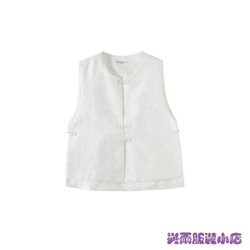 Xx · Bán Đơn Giản Khí Quyển Phong Cách Thường Ngày Mới Áo Vest Phong Cách Trung Quốc Mùa Xuân 2026 P