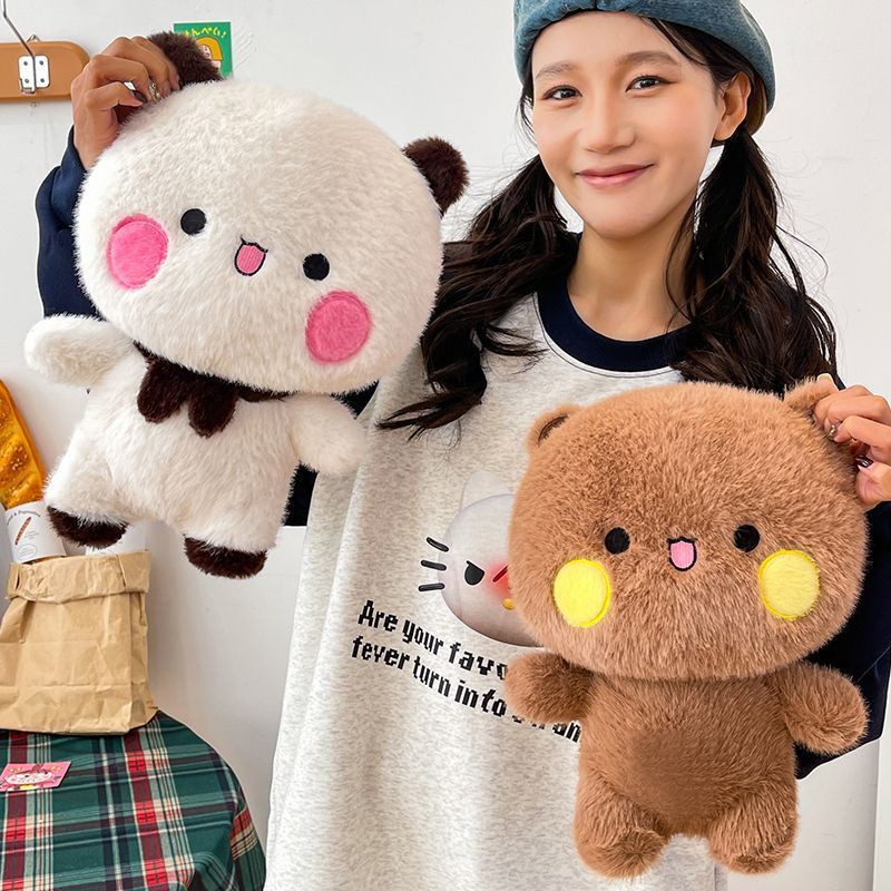 35cm Biểu Hiện Dễ Thương Gấu Trúc Bubu Dudu Đồ Chơi Búp Bê Sang Trọng, Yier Và BUBU Gấu Trúc Gối Nhồ