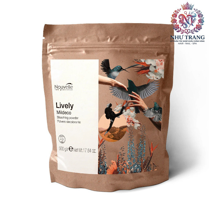 Bột tẩy Lively không Ammonia Free Bleaching Powder Nouvelle 500ml .NT