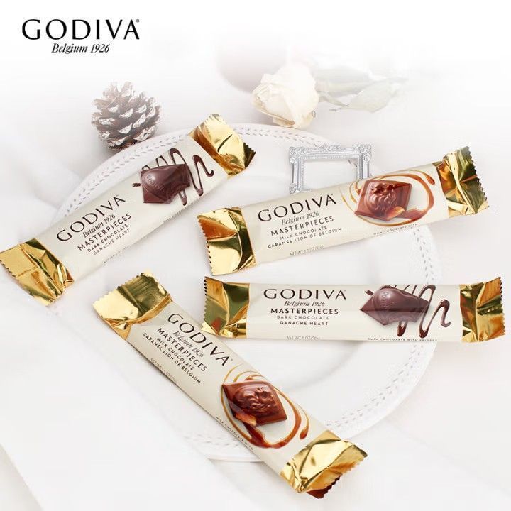 [GODIVA] Master GODIVA Caramel Sôcôla đen 30g Thổ Nhĩ Kỳ Đồ ăn nhẹ sô cô la nhập khẩu Hàng hóa năm m