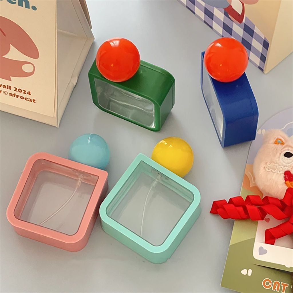 Choose the best color combination6xx Cute ins Small Dopamine Refillable Travel-Size Perfume Spray Bo
