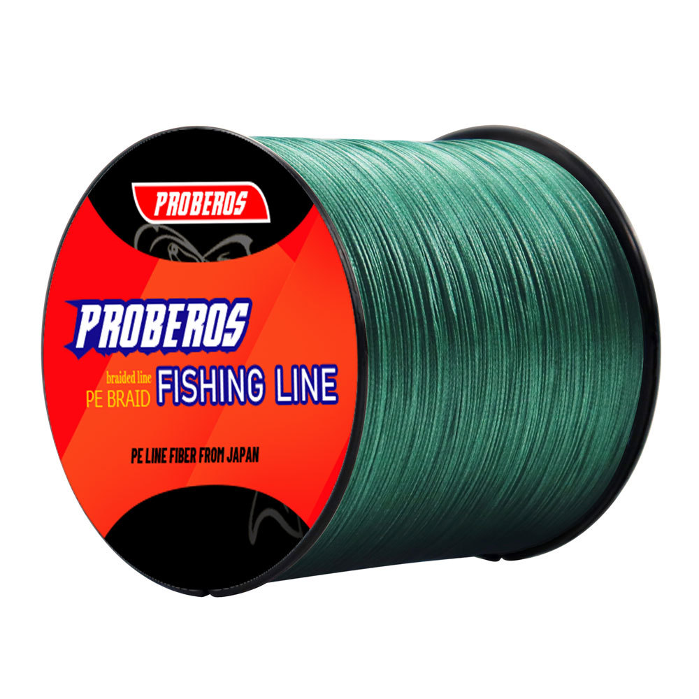 PROBEROS 500M 4 Dây PE Dây câu bện Dây PE cứng cho phụ kiện câu cá