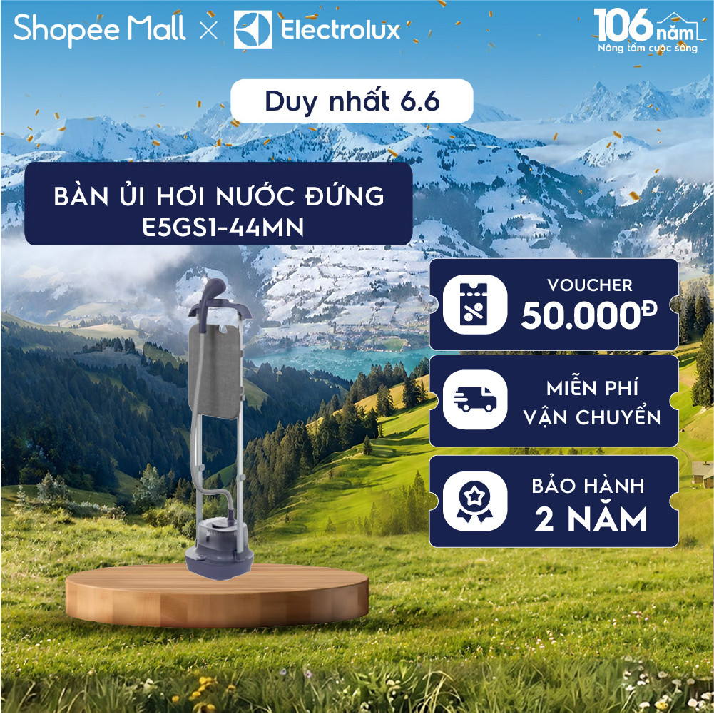 Bàn ủi hơi nước đứng Electrolux UltimateCare 500 - 1800W-E5GS1-44MN