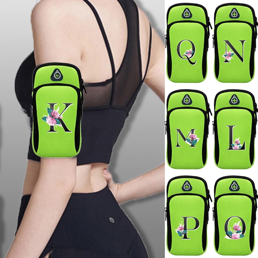 Sports Arm Bag Phone Accessories Fitness Phone Holder Waterproof Dustproof Breathable Sports Whitema