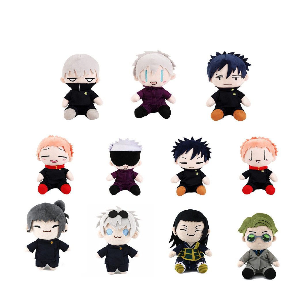 Đồ chơi nhồi bông Jujutsu Kaisen, Gojo Satoru Yuji Itadori Megumi Fushiguro Búp bê nhồi bông, Quà tặ
