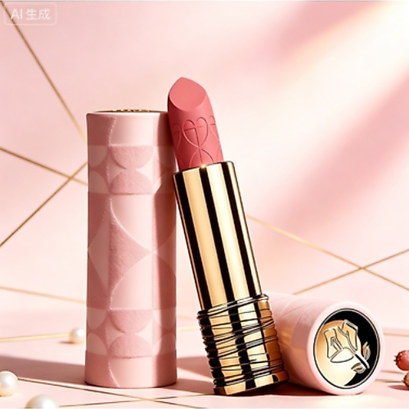 Hàng sẵn có Son môi giới hạn tuyệt đẹp hai mặt Pink Diamond Velvet Matte Lipstick 375 Free Pink Gent
