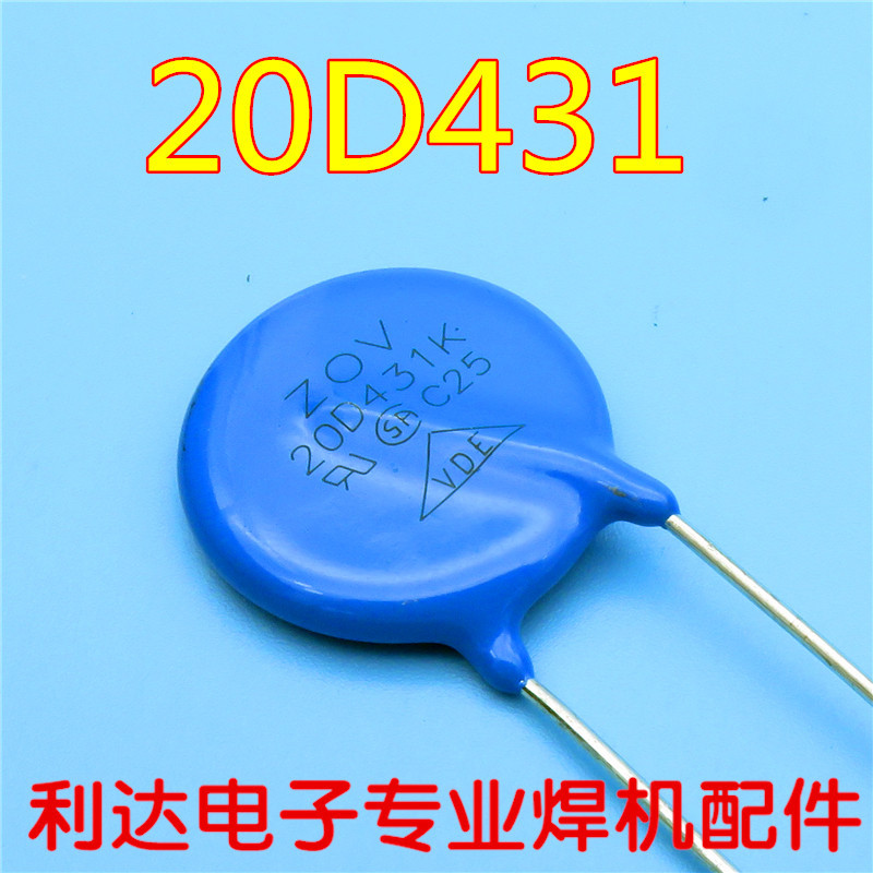 Điện trở dị ứng điện áp Máy hàn 20D431K Điện trở dị ứng điện áp được sử dụng phổ biến 20D431 Máy hàn